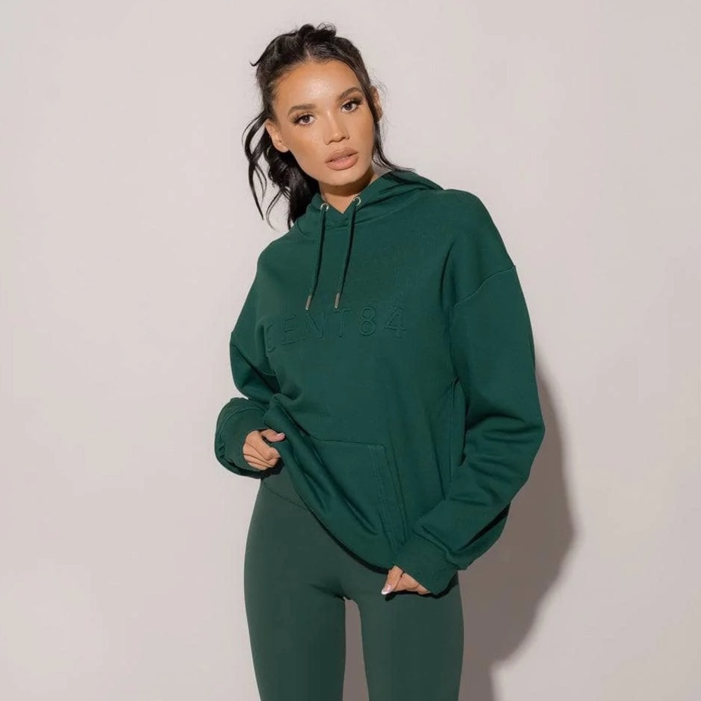 Agent84 Women's Green Newport Hoodie
